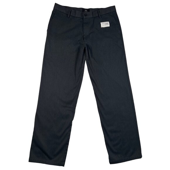 Dockers Pants Men's Flat Front Slash Pkt Straight Leg Signature Khaki Gray 34X32 - Picture 14 of 14